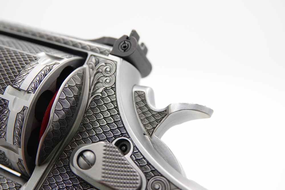 Rare Custom Engraved S&W Smith & Wesson 627 PC 2.625" 357 MAG 8 Round-img-35