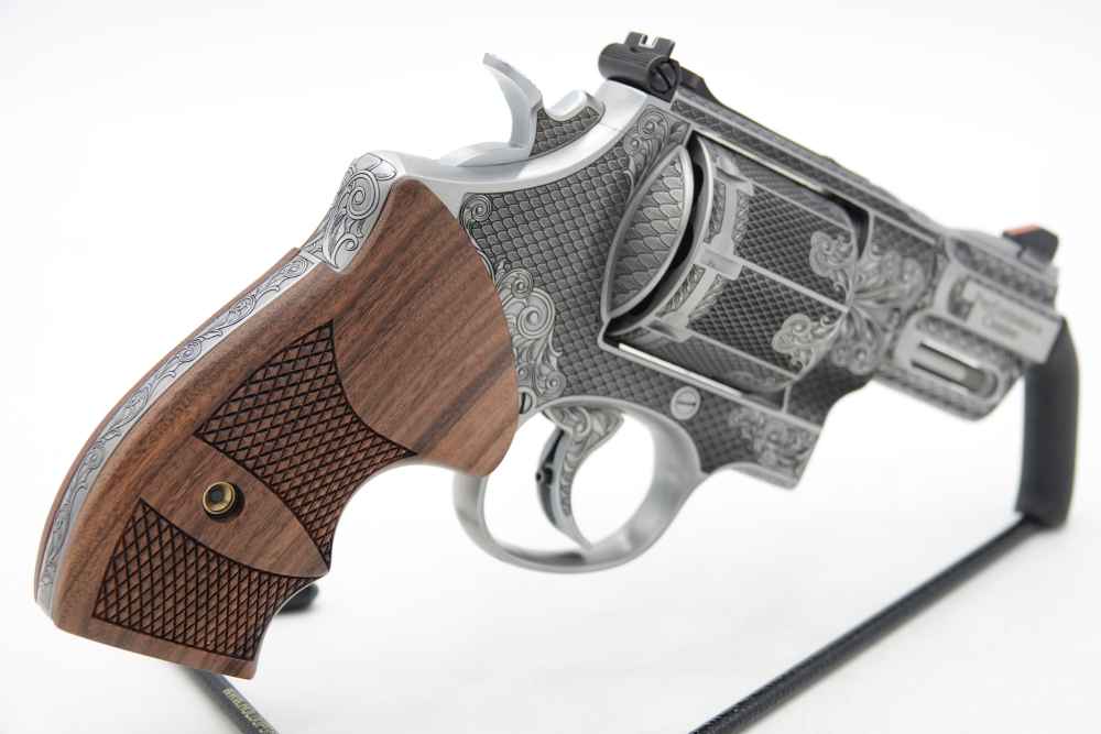Rare Custom Engraved S&W Smith & Wesson 627 PC 2.625" 357 MAG 8 Round-img-12