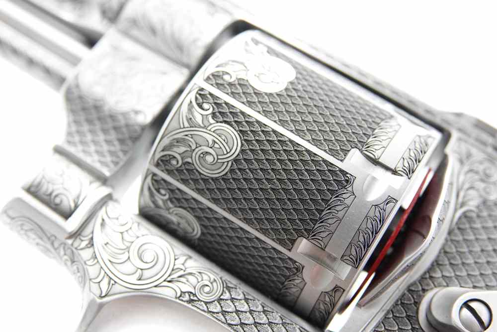 Rare Custom Engraved S&W Smith & Wesson 627 PC 2.625" 357 MAG 8 Round-img-37