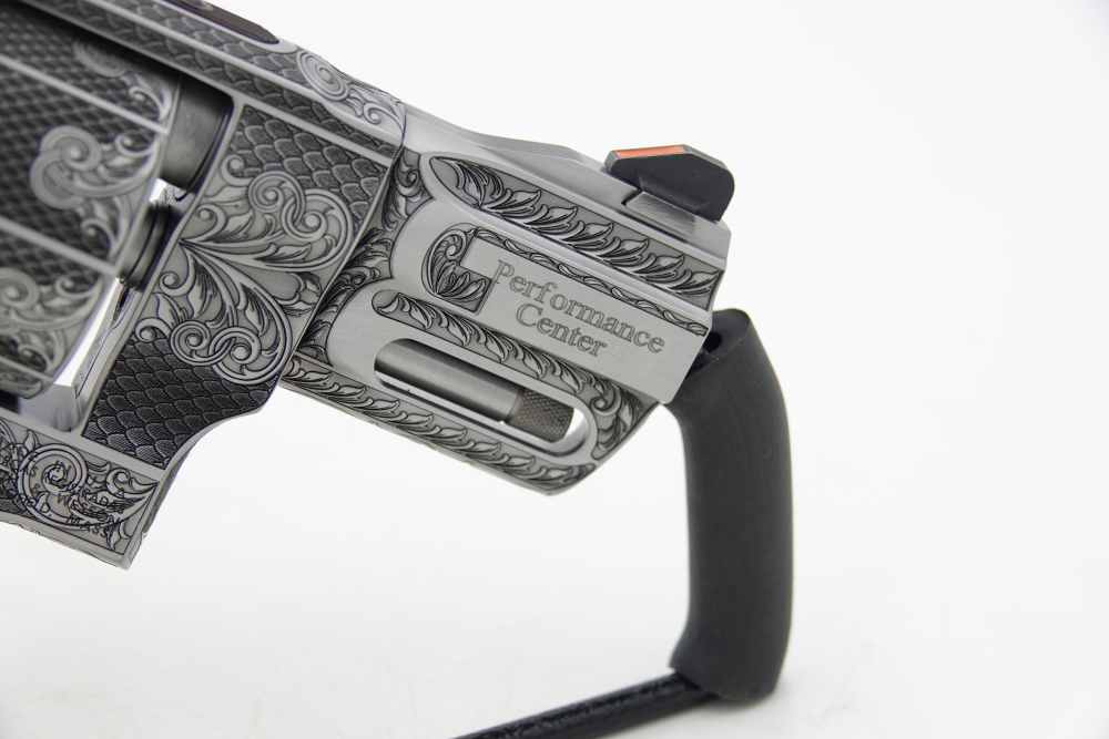 Rare Custom Engraved S&W Smith & Wesson 627 PC 2.625" 357 MAG 8 Round-img-15