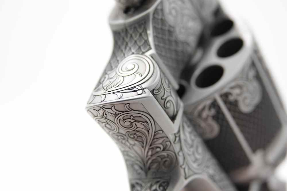 Rare Custom Engraved S&W Smith & Wesson 627 PC 2.625" 357 MAG 8 Round-img-25