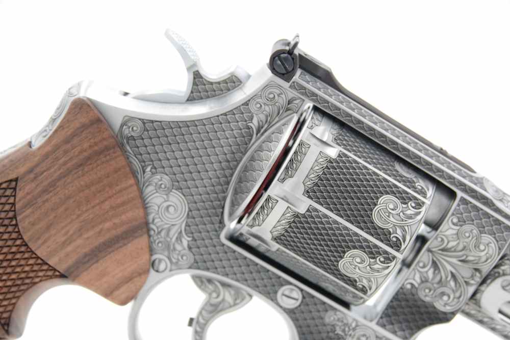 Rare Custom Engraved S&W Smith & Wesson 627 PC 2.625" 357 MAG 8 Round-img-17