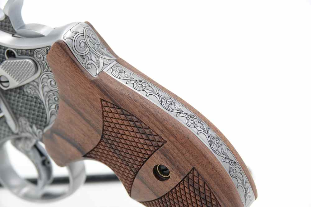 Rare Custom Engraved S&W Smith & Wesson 627 PC 2.625" 357 MAG 8 Round-img-10