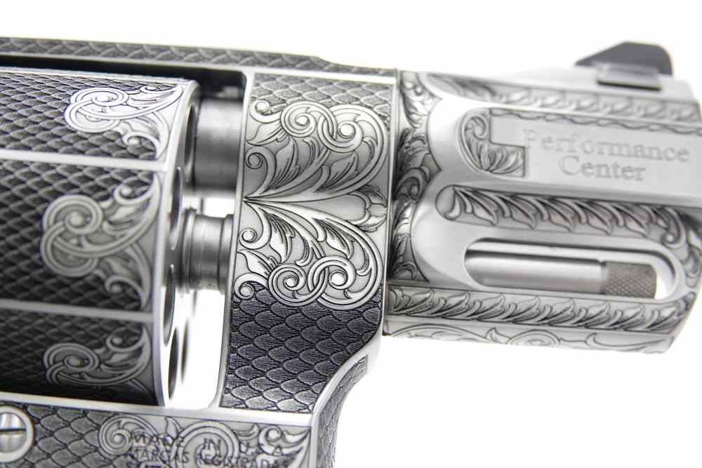 Rare Custom Engraved S&W Smith & Wesson 627 PC 2.625" 357 MAG 8 Round-img-28