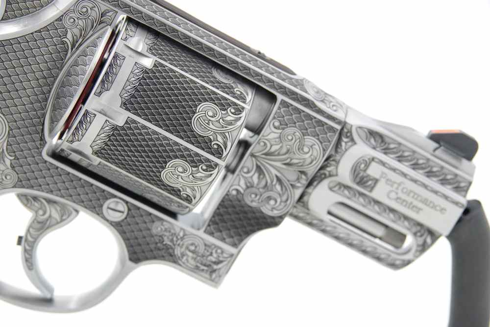 Rare Custom Engraved S&W Smith & Wesson 627 PC 2.625" 357 MAG 8 Round-img-16
