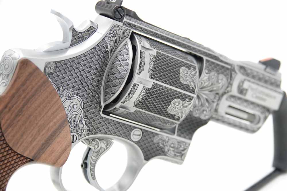 Rare Custom Engraved S&W Smith & Wesson 627 PC 2.625" 357 MAG 8 Round-img-13