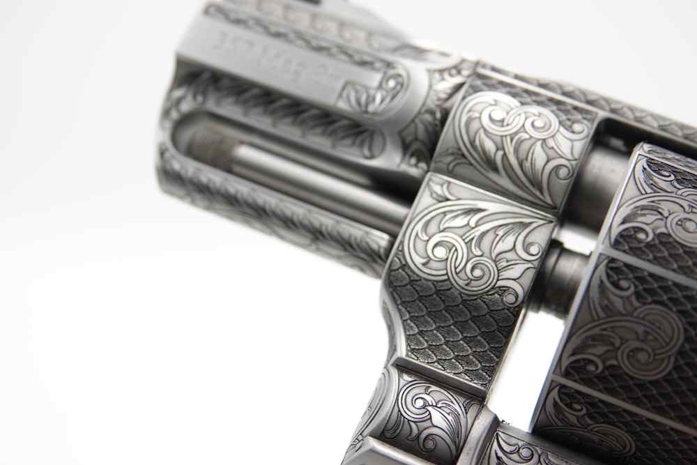 Rare Custom Engraved S&W Smith & Wesson 627 PC 2.625" 357 MAG 8 Round-img-38