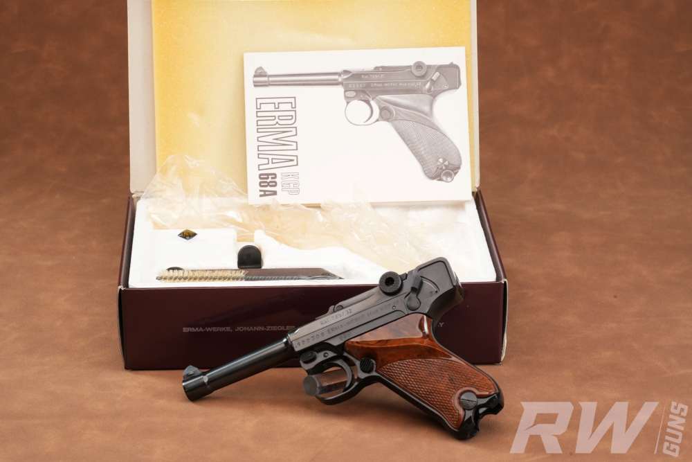 ERMA-Werke KGP 68A .32 ACP Baby Luger P08 German w/ Original Box-img-2