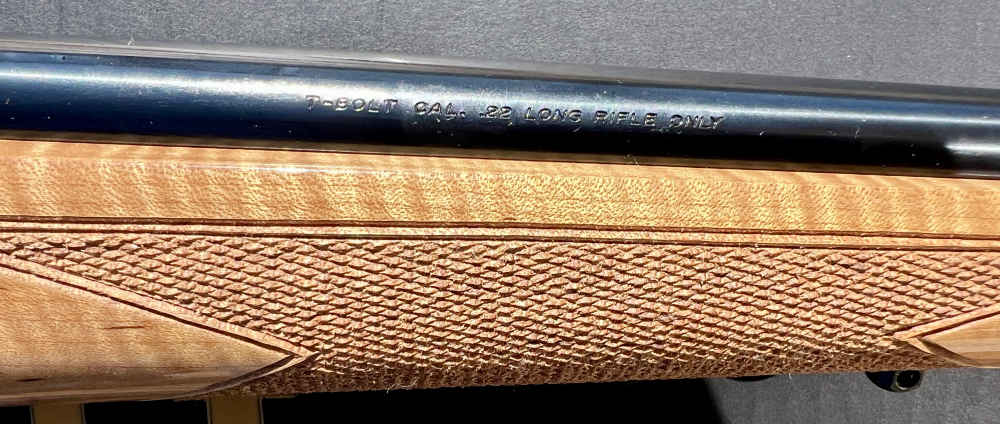 Browning T-Bolt Sporter Maple .22LR AAAA Maple 22" NIB Nice Wood-img-10