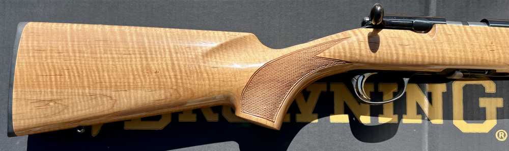 Browning T-Bolt Sporter Maple .22LR AAAA Maple 22" NIB Nice Wood-img-0