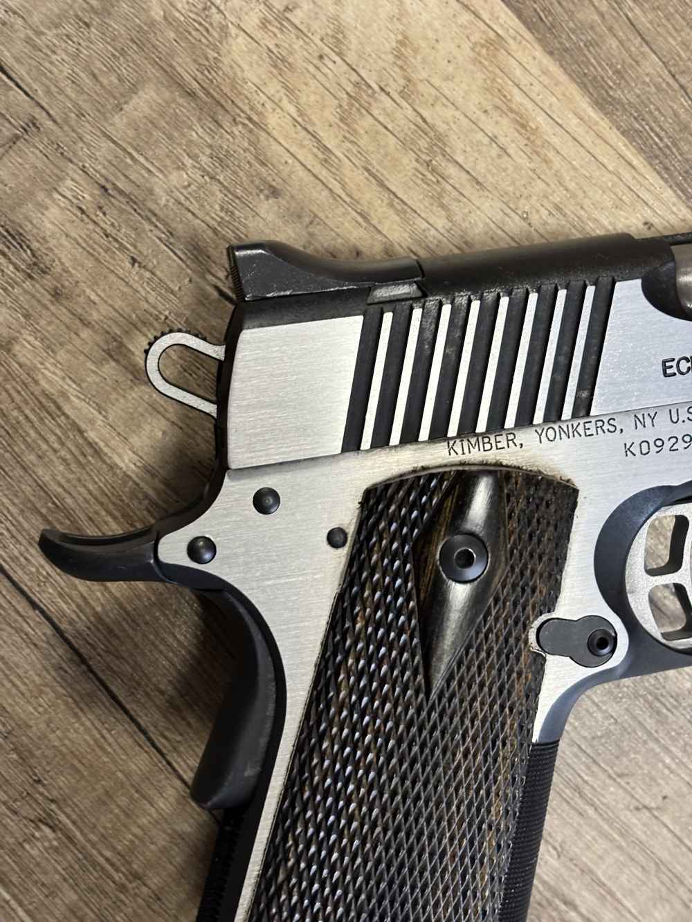 KIMBER ECLIPSE CUSTOM II STAINLESS 45 ACP . NO RESERVE -img-4