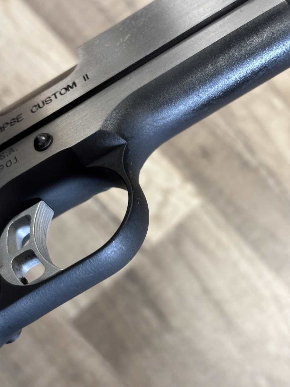 KIMBER ECLIPSE CUSTOM II STAINLESS 45 ACP . NO RESERVE -img-12