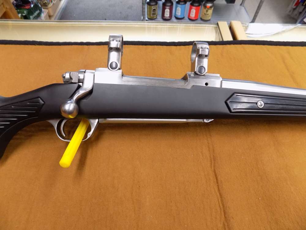 Ruger M77 MKII Zytel Paddle Stock Stainless 30-06 Bolt Action Rifle 22" BBL-img-2