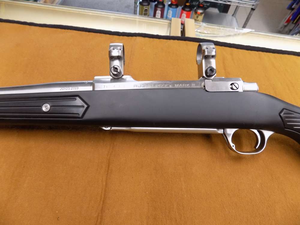 Ruger M77 MKII Zytel Paddle Stock Stainless 30-06 Bolt Action Rifle 22" BBL-img-6