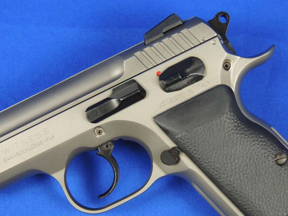 Tanfoglio EAA Witness 10MM Pistol with Case, Extra Magazines and Ammo  -img-4