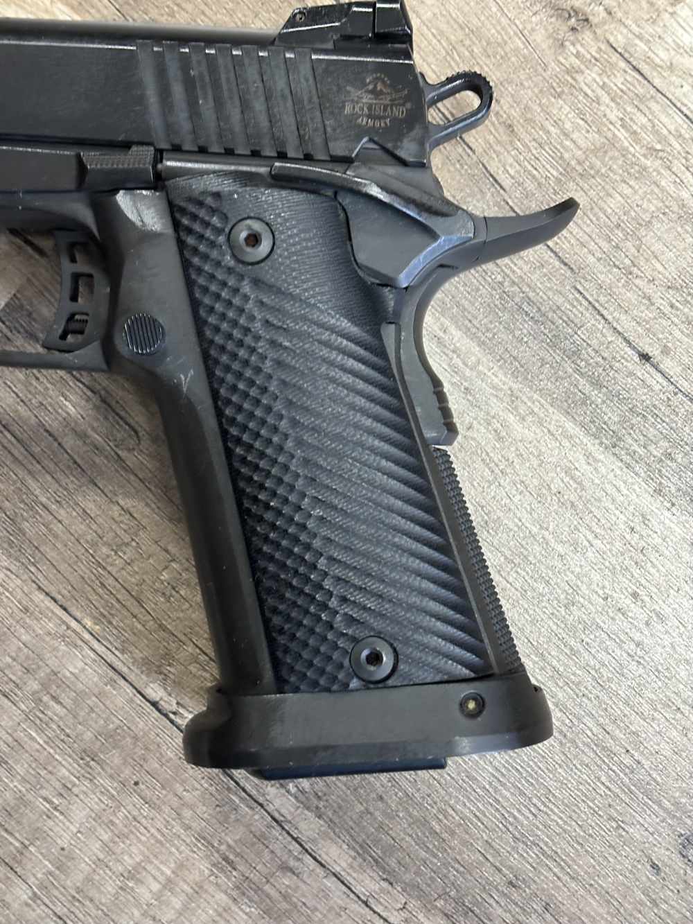RIA ROCK ISLAND M1911 A2FS TACTICAL DOUBLE STACK 45 ACP. NO RESERVE -img-3