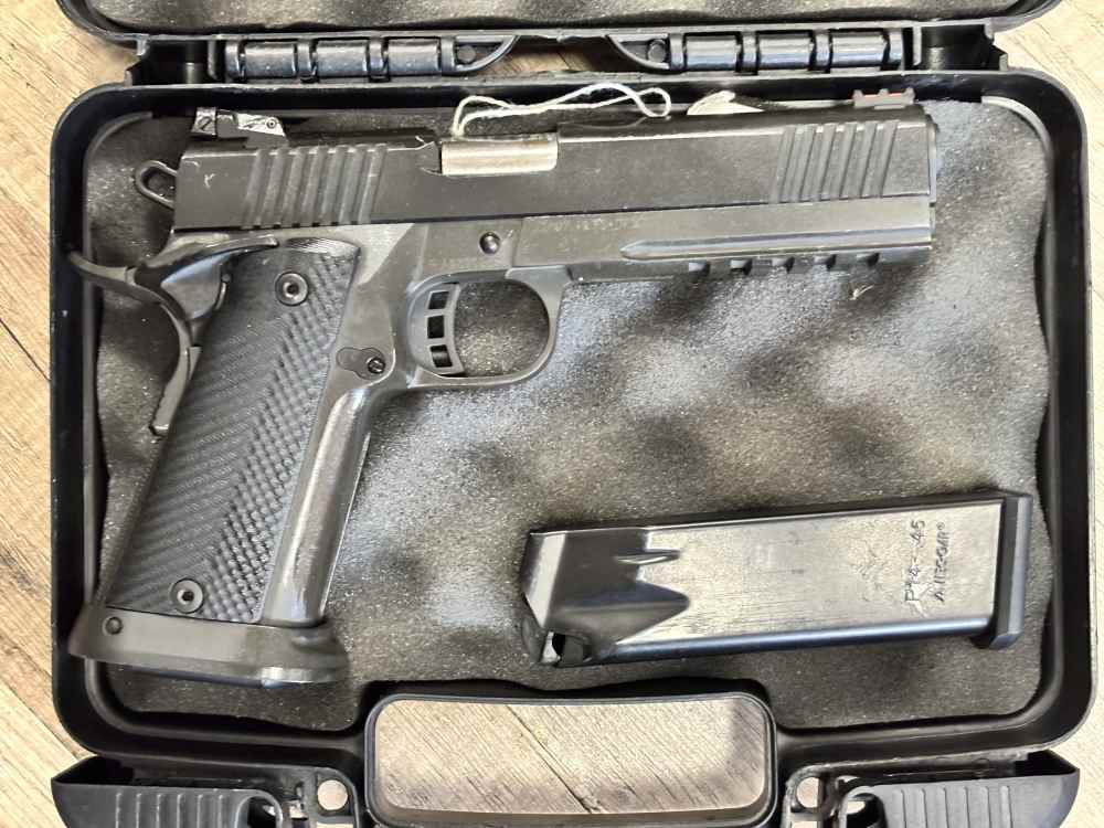 RIA ROCK ISLAND M1911 A2FS TACTICAL DOUBLE STACK 45 ACP. NO RESERVE -img-0