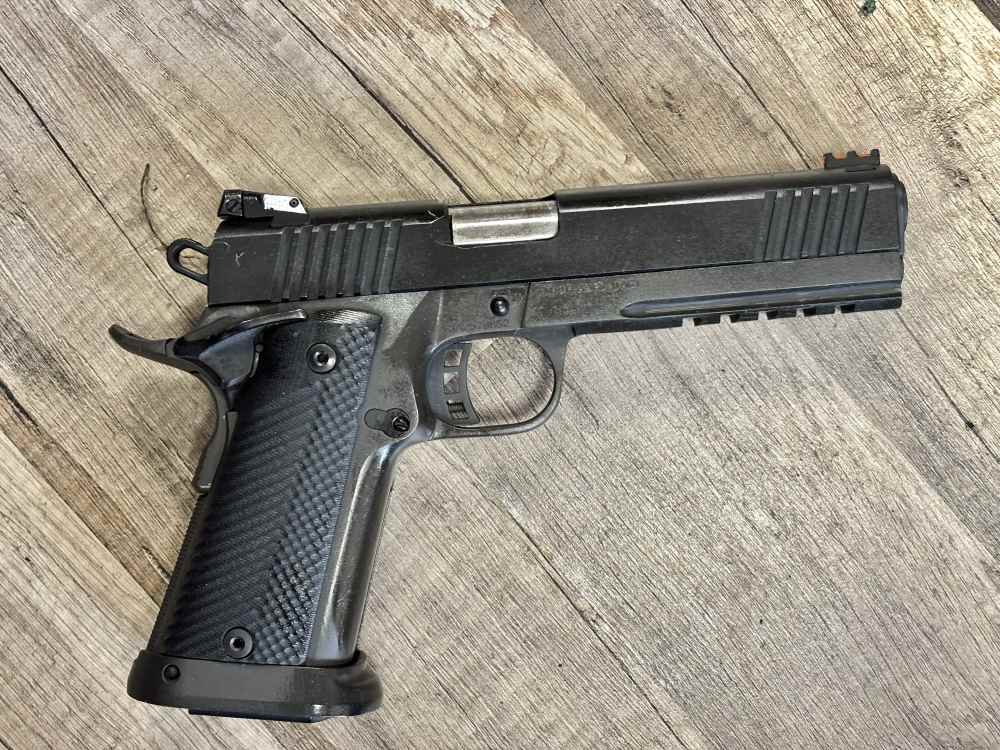 RIA ROCK ISLAND M1911 A2FS TACTICAL DOUBLE STACK 45 ACP. NO RESERVE -img-1