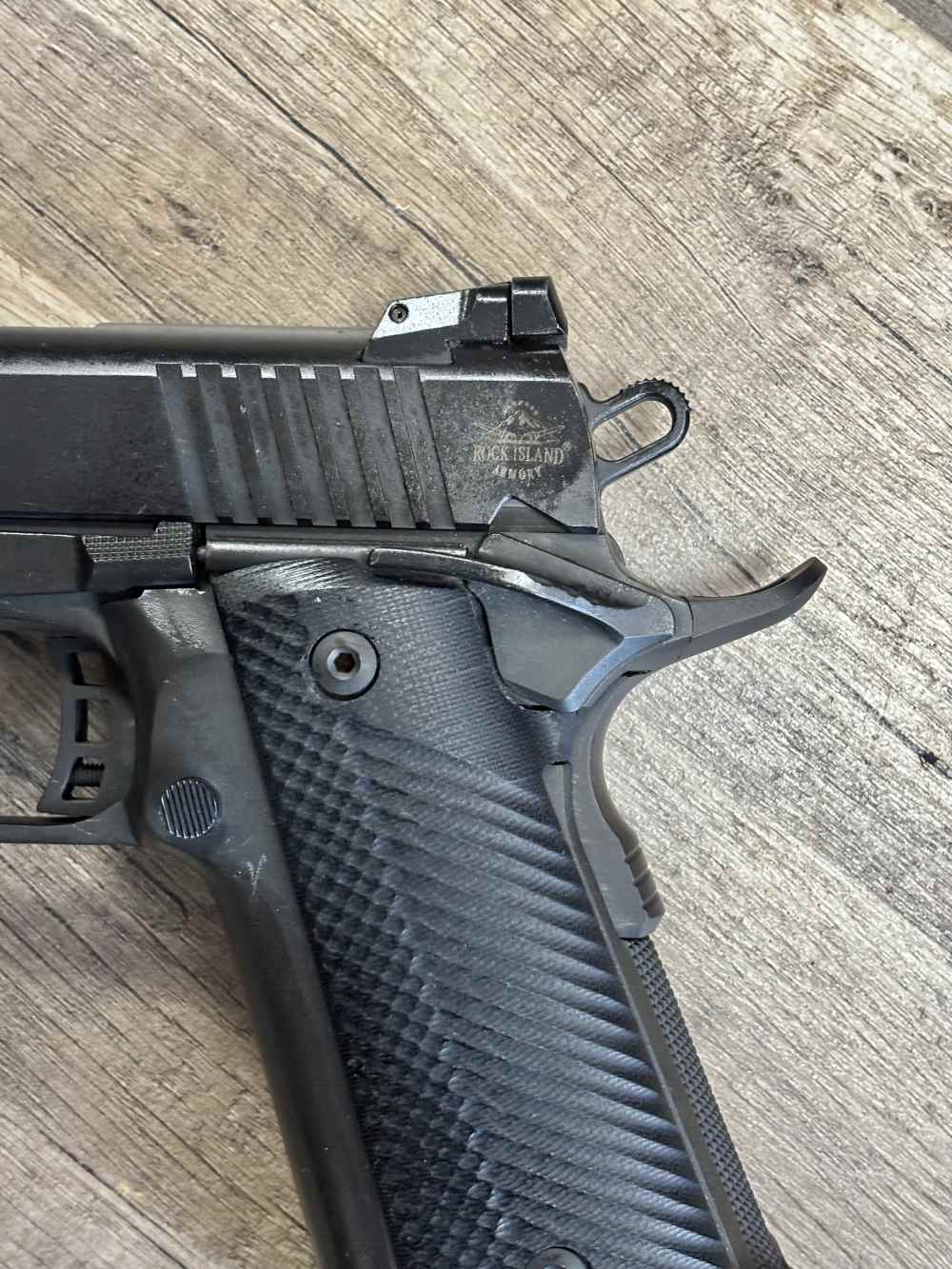 RIA ROCK ISLAND M1911 A2FS TACTICAL DOUBLE STACK 45 ACP. NO RESERVE -img-4
