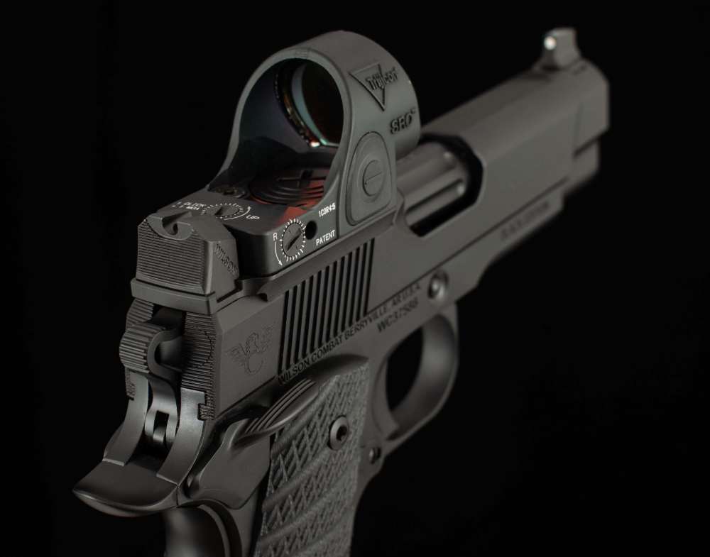 Wilson Combat Sentinel XL, .38SUPER -VFI SERIES, BLK, SRO-img-5