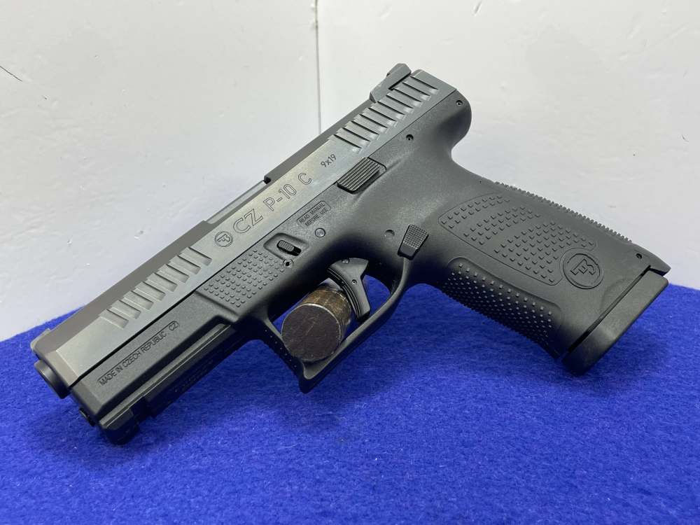 2021 CZ P-10 C 9mm 4.02" *EXCELLENT COMPACT-SIZE STRIKER-FIRED HANDGUN*-img-7