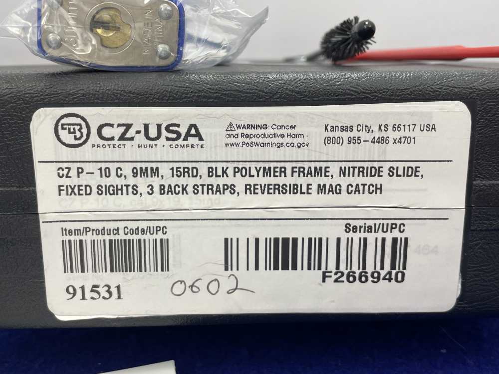2021 CZ P-10 C 9mm 4.02" *EXCELLENT COMPACT-SIZE STRIKER-FIRED HANDGUN*-img-6