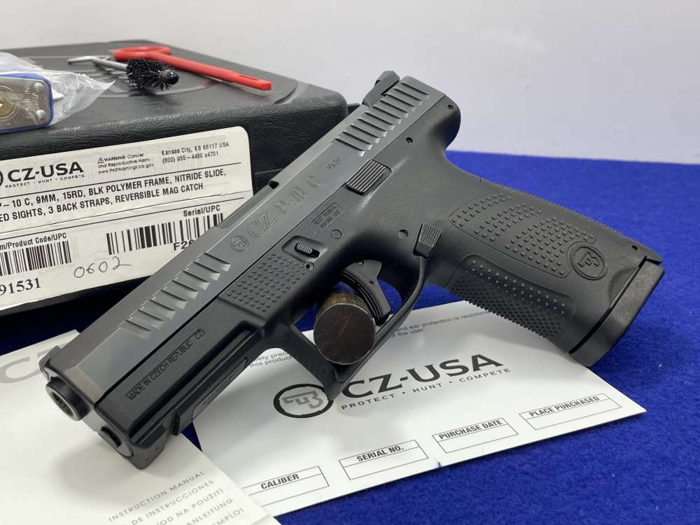 2021 CZ P-10 C 9mm 4.02" *EXCELLENT COMPACT-SIZE STRIKER-FIRED HANDGUN*-img-49