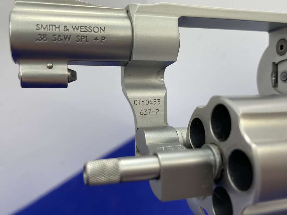 2013 Smith & Wesson 637-2 Airweight .38 Spl+P 1.875" *ULTRA-LIGHT REVOLVER*-img-39