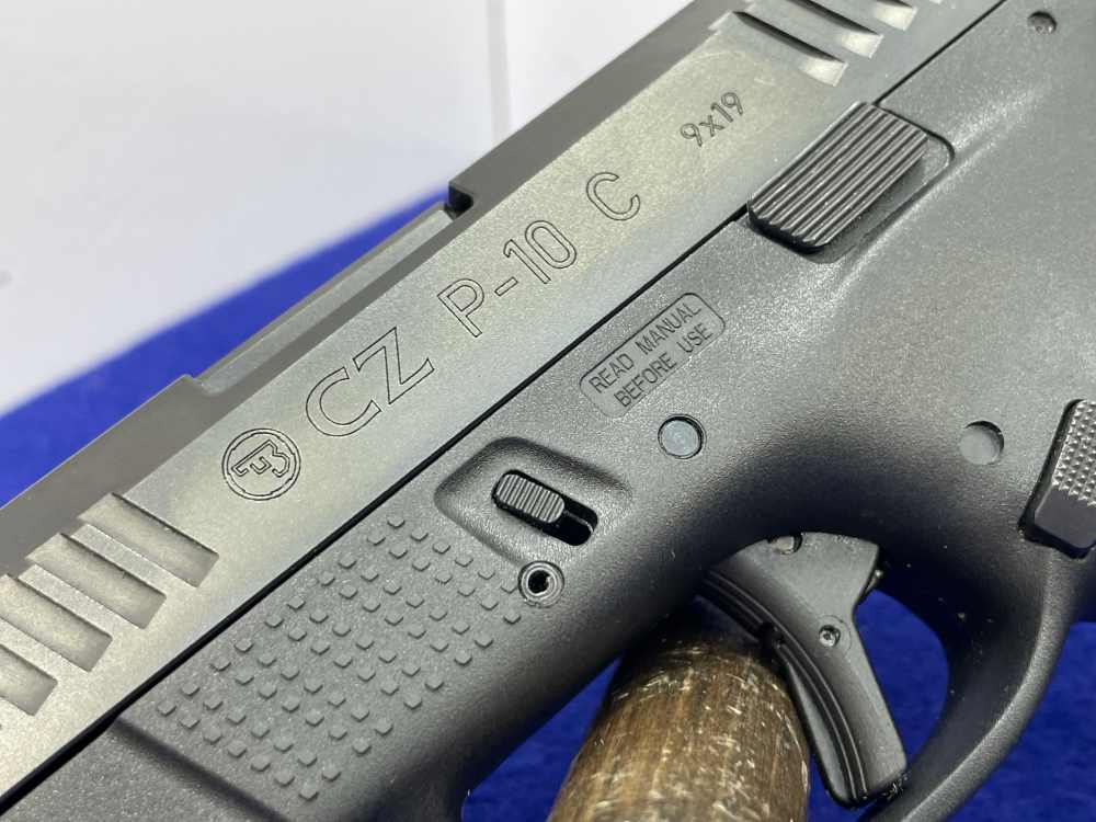 2020 CZ P-10 C 9mm 4.02" Black *HIGHLY RELIABLE SEMI-AUTOMATIC PISTOL*-img-12
