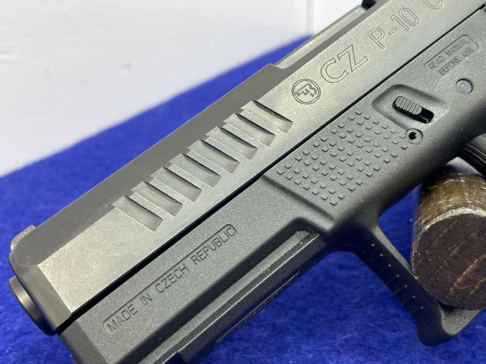 2020 CZ P-10 C 9mm 4.02" Black *HIGHLY RELIABLE SEMI-AUTOMATIC PISTOL*-img-13
