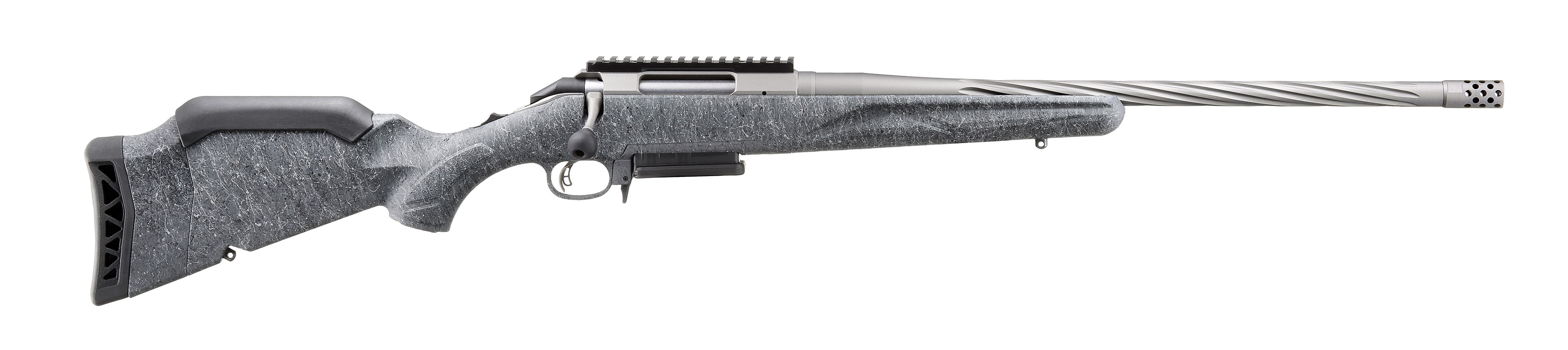 Ruger American Gen II 270 Win Rifle 20 Gray Splatter 46914-img-0