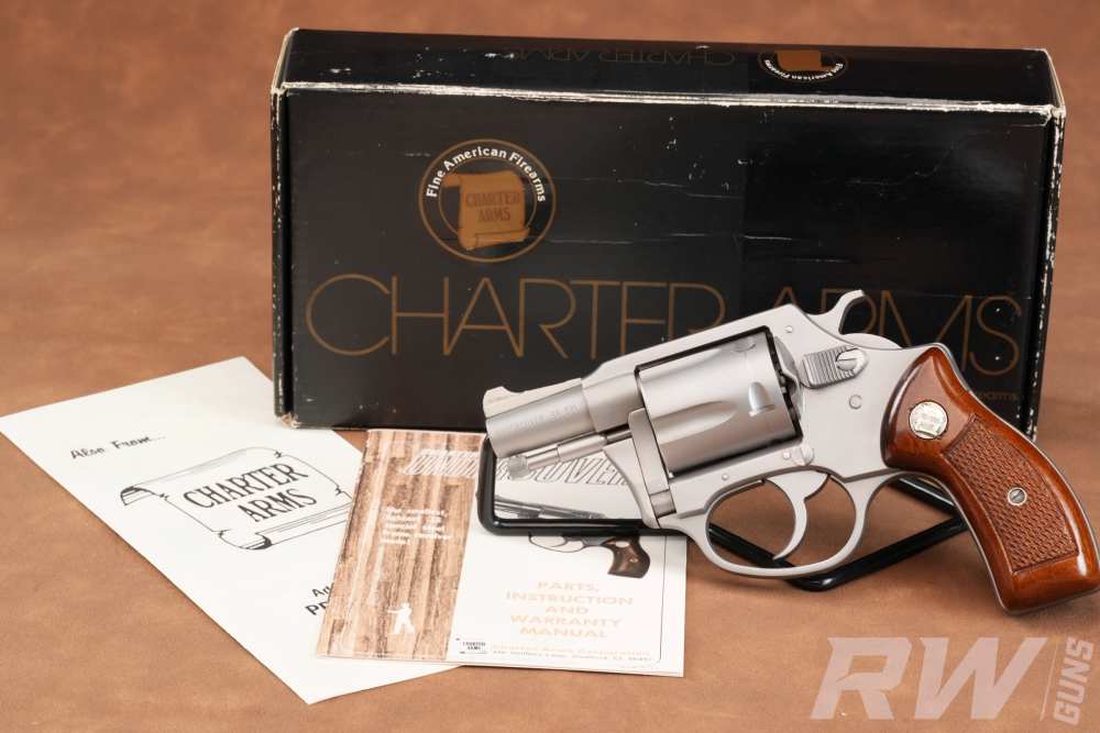 Charter Arms Undercover Model 7382 .38 Special 2" Stainless Original Box-img-0