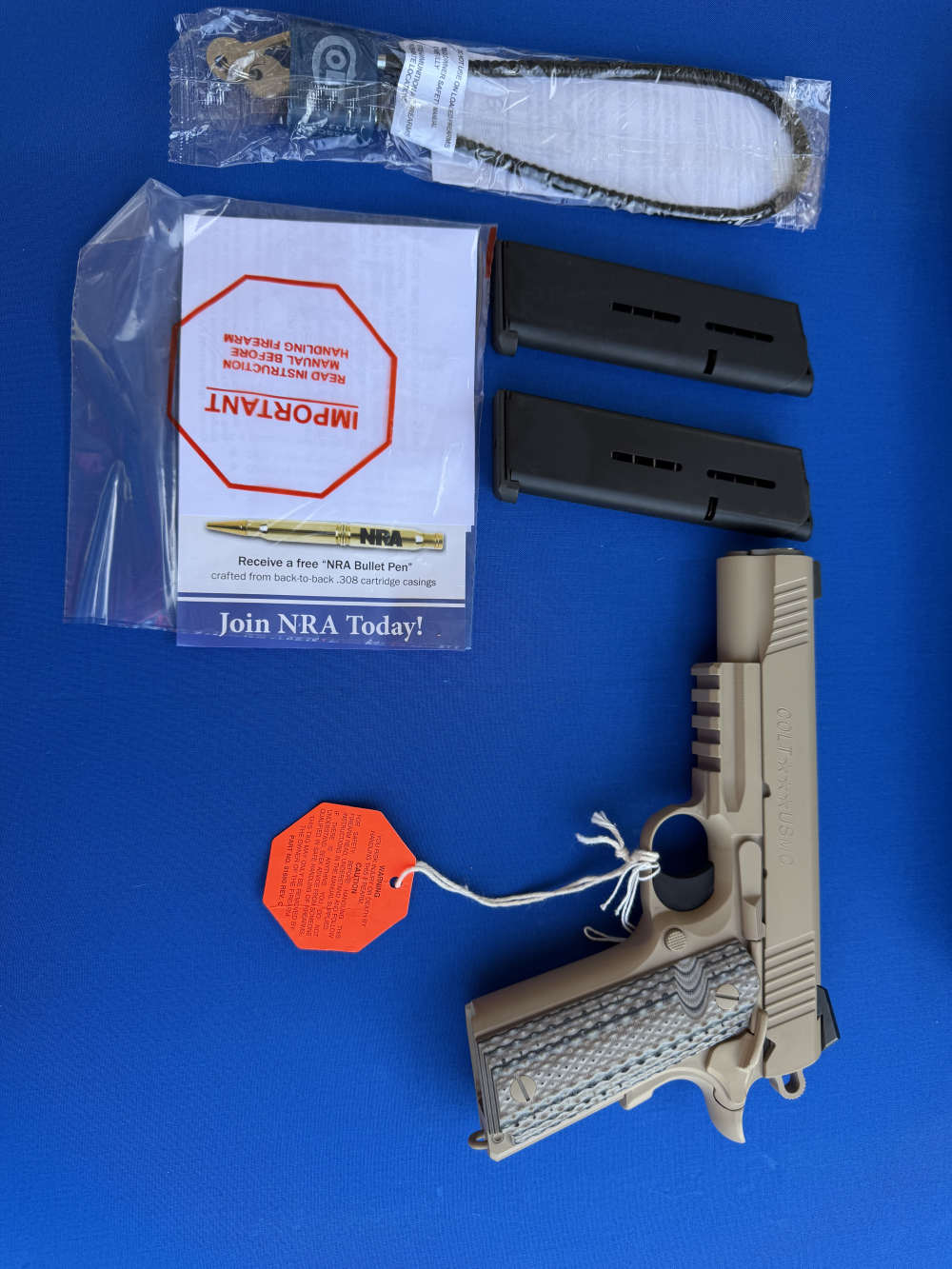 2013 Colt 1911 CQB USMC Roll Marked 45ACP with Original Box & Papers 100% -img-18