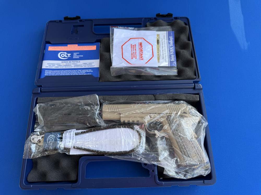 2013 Colt 1911 CQB USMC Roll Marked 45ACP with Original Box & Papers 100% -img-17