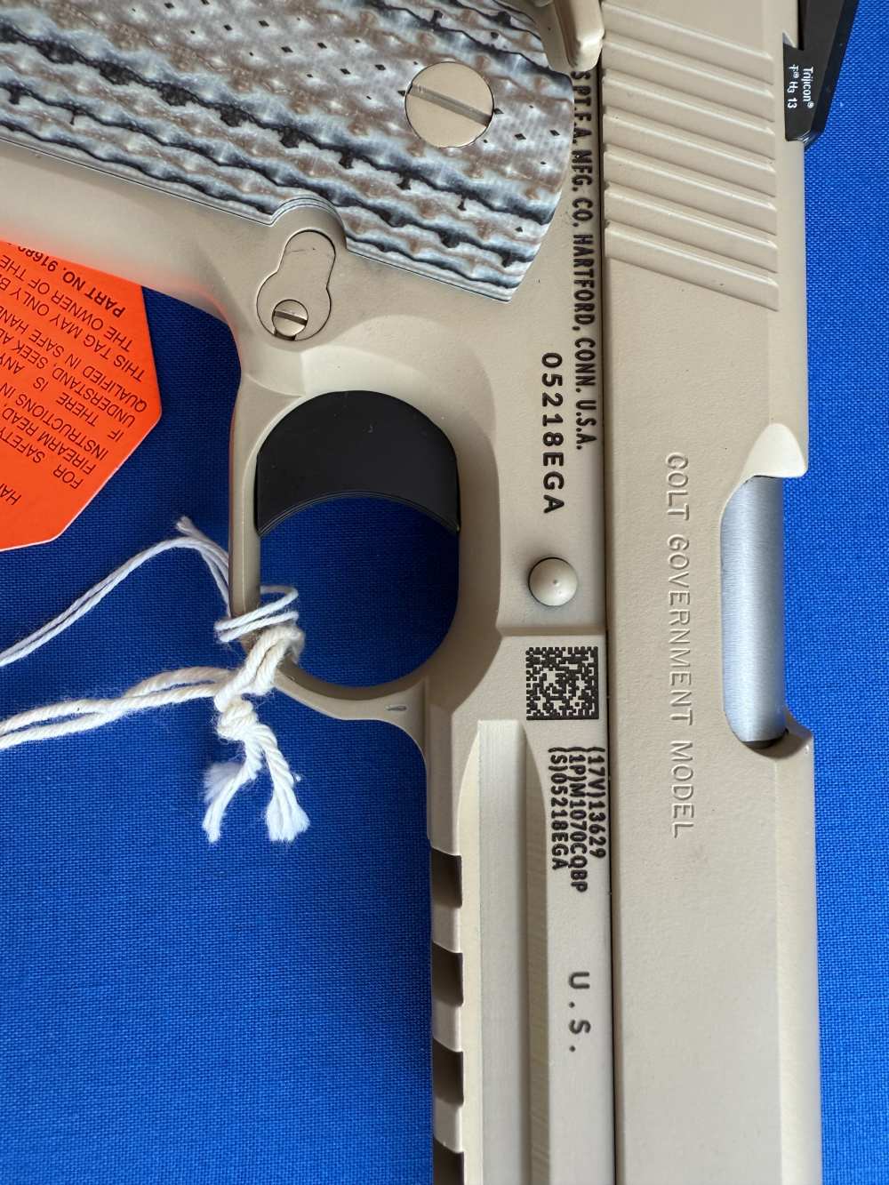 2013 Colt 1911 CQB USMC Roll Marked 45ACP with Original Box & Papers 100% -img-13