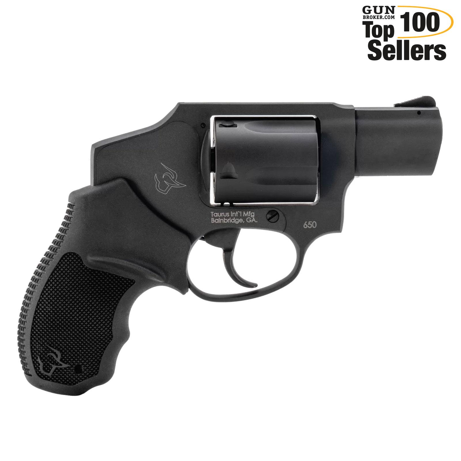 TAURUS 650 .357 Mag 2in 5rd Matte Black Revolver (2-650121)-img-0