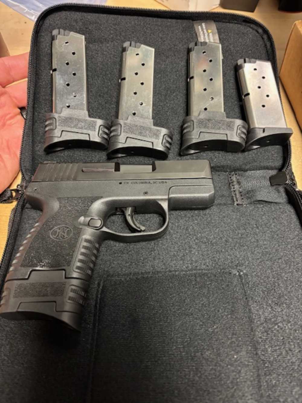 FNH 503 9MM WITH MAG BUNDLE 4-8RD AND 1-6RD-img-3