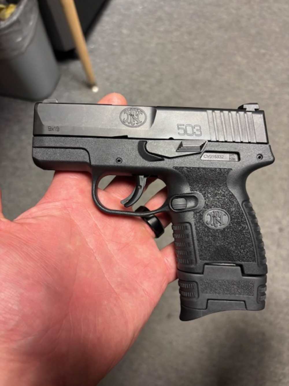 FNH 503 9MM WITH MAG BUNDLE 4-8RD AND 1-6RD-img-5