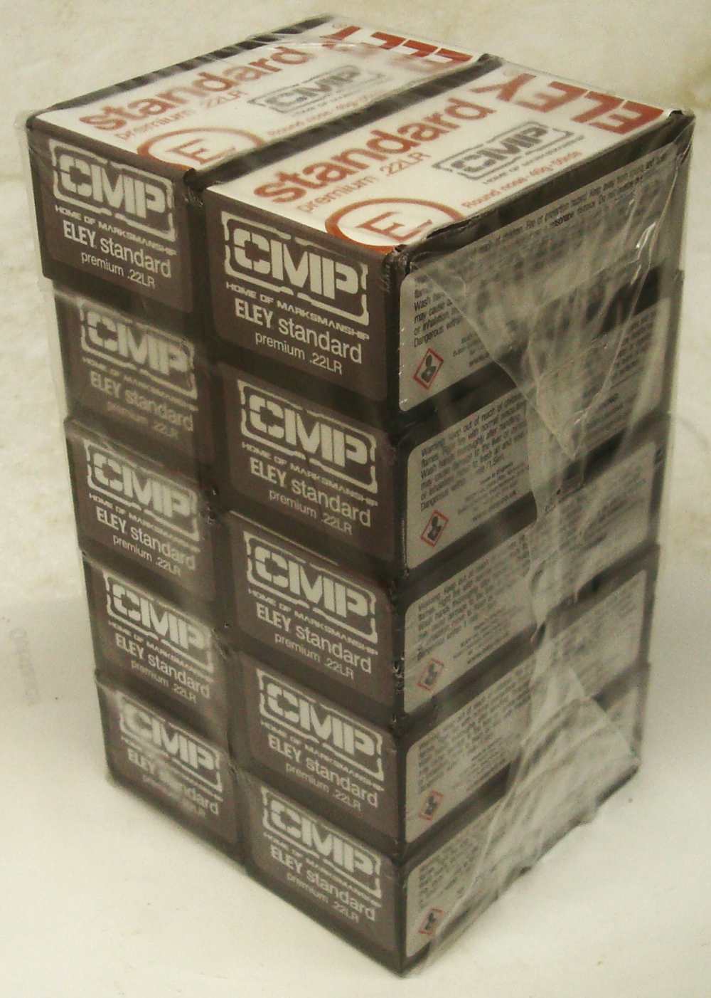 500 ELEY Standard Velocity RN Premium .22 LR 22 40 grain Round Nose CMP-img-2