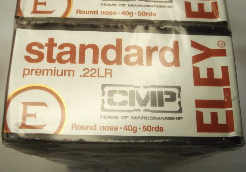 500 ELEY Standard Velocity RN Premium .22 LR 22 40 grain Round Nose CMP-img-0