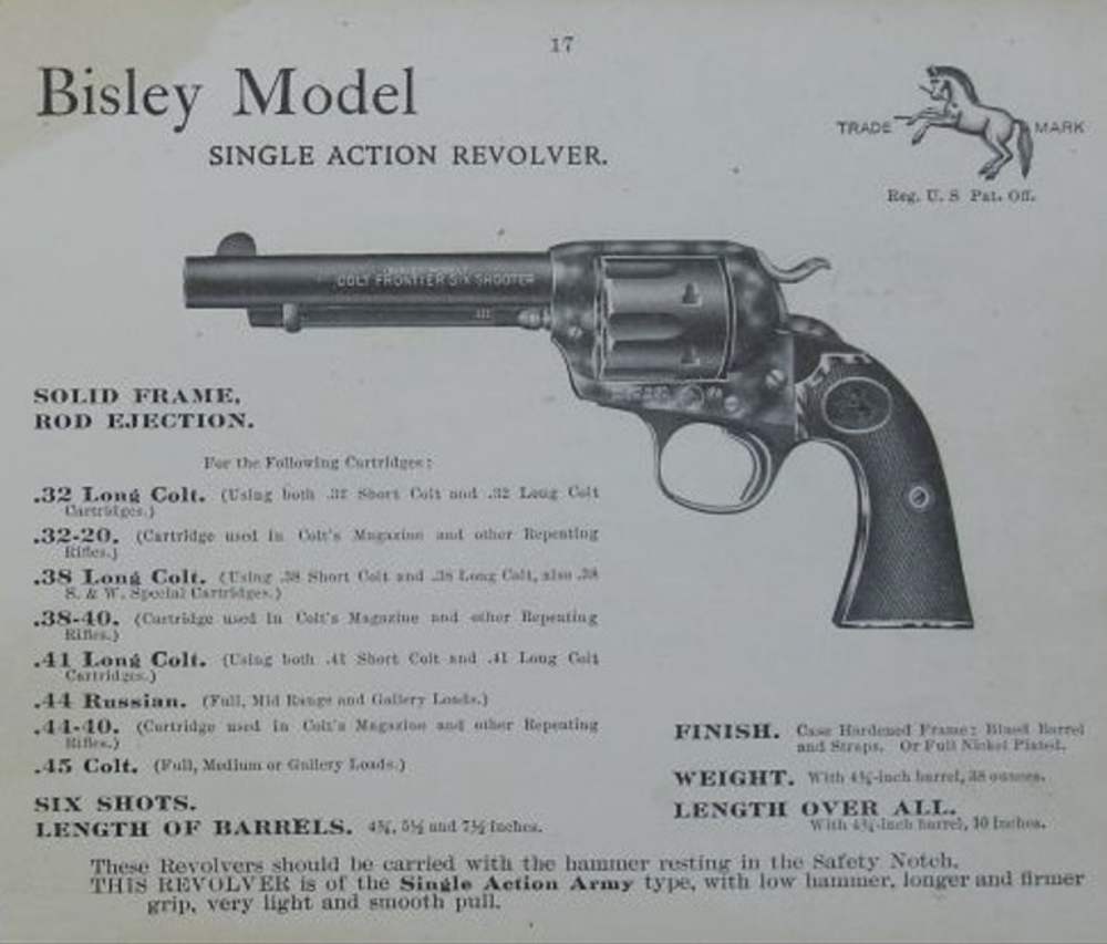 SHARP, SCARCE Colt Bisley Revolver - .45 - 4-3/4" - *NEW ORLEANS SHIPPED*-img-7