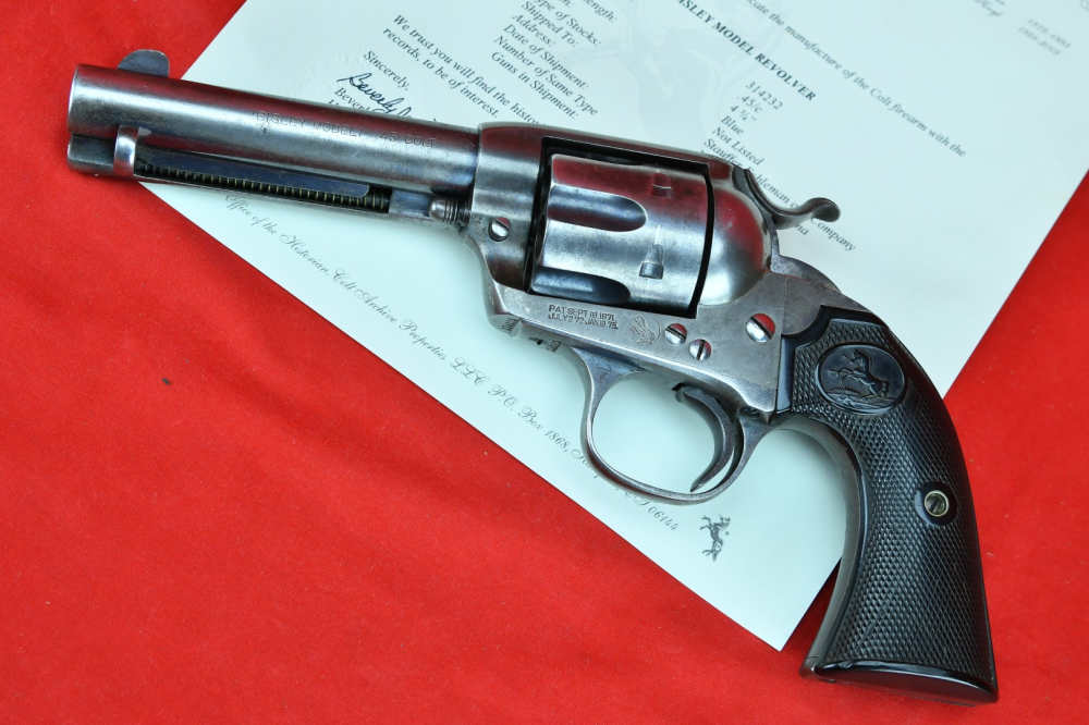 SHARP, SCARCE Colt Bisley Revolver - .45 - 4-3/4" - *NEW ORLEANS SHIPPED*-img-49