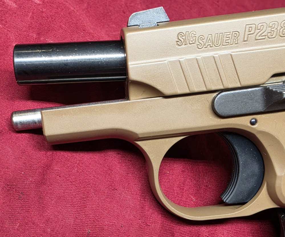 Sig Sauer P-238 Emperor Scorpion FDE .380 Auto W/2 Magazines-img-9