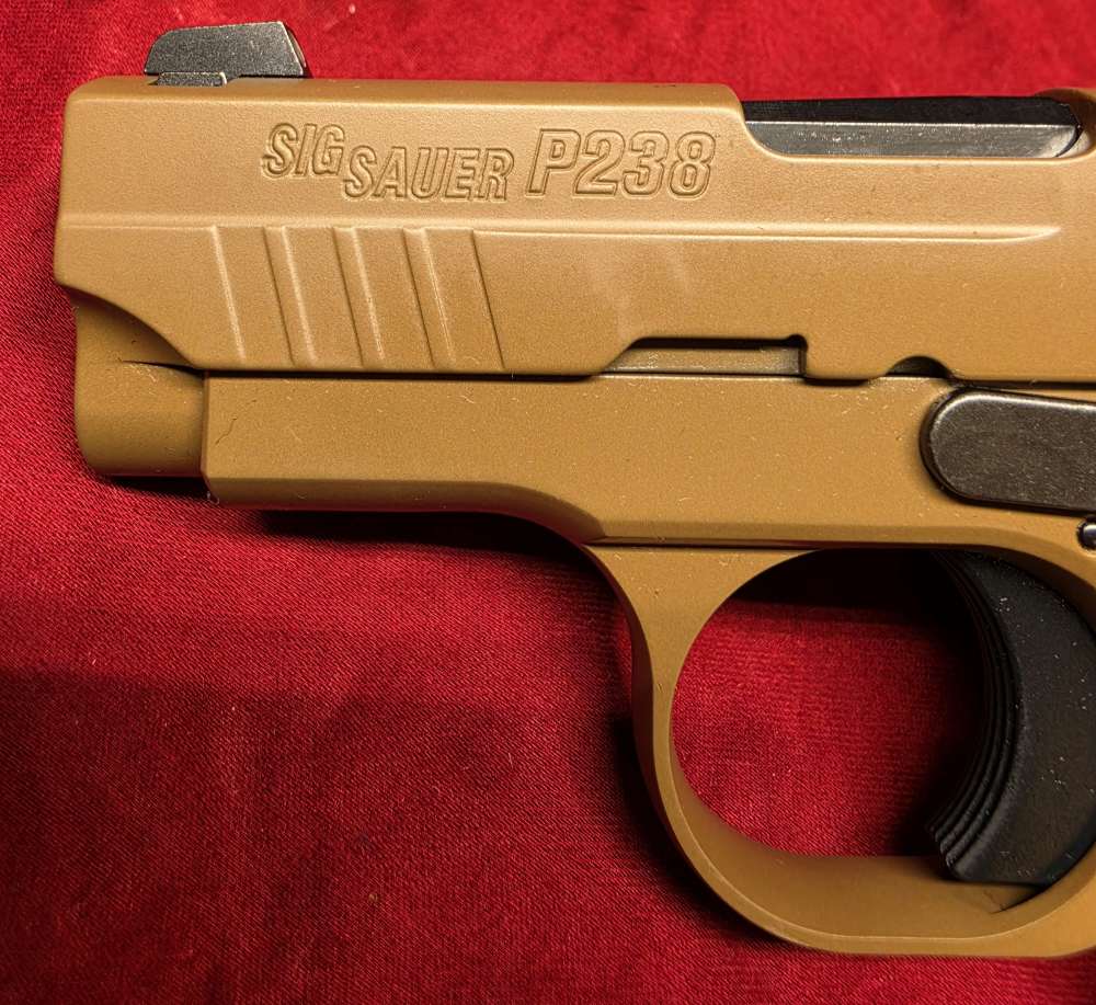 Sig Sauer P-238 Emperor Scorpion FDE .380 Auto W/2 Magazines-img-3