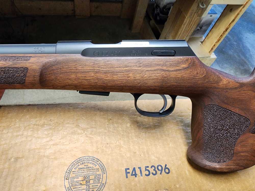 PICS! NEW CZ-USA 457 VARMINT MTR .22 20.5" THREADED MATCH TARGET WALNUT LR-img-22