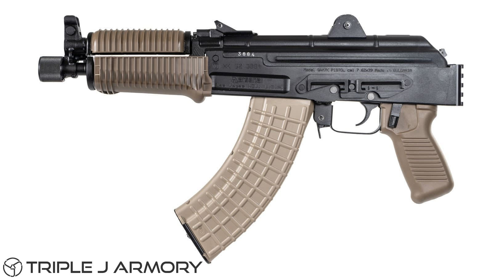 Arsenal ARS SAM7K FDE 7.62x39 Pistol SAM7K56FDE-img-0
