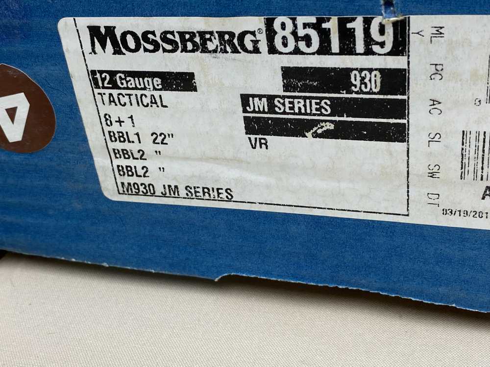 Mossberg 930 12 Ga 22" JM Pro Series-img-20