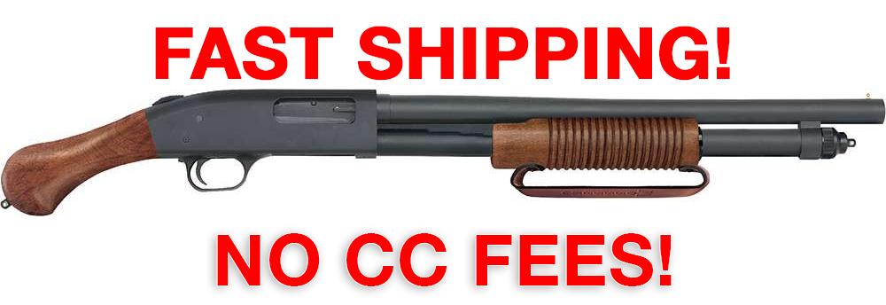 Mossberg 590 Night Stick 12/18 3" Bl/Wd-img-0