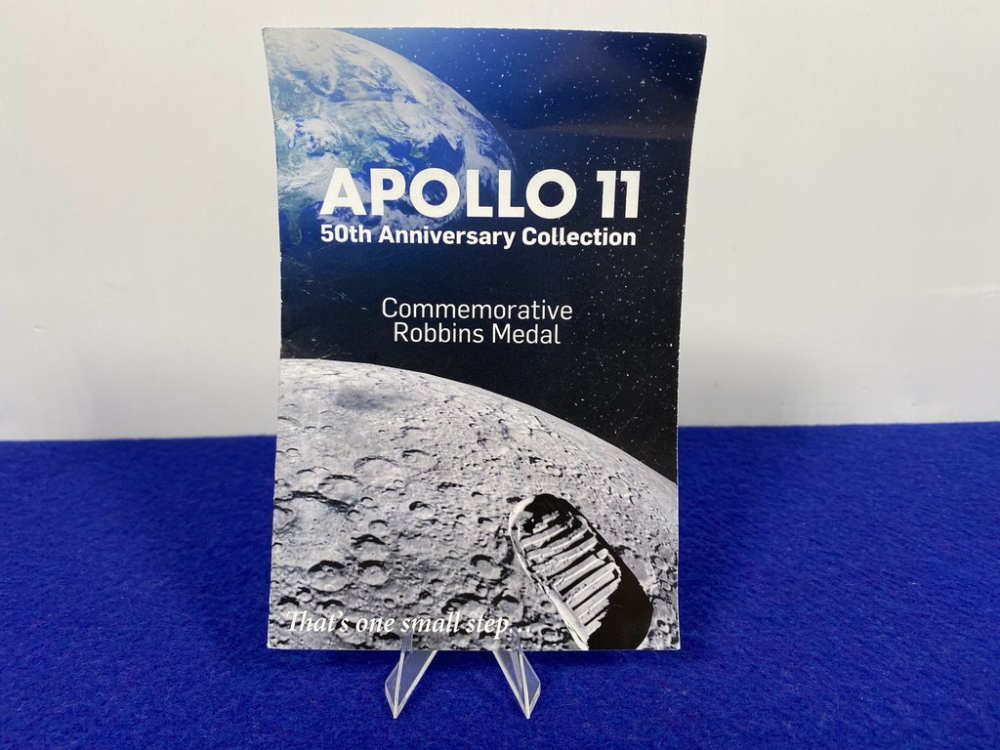 -SILVER- 2019 Apollo 11 50th Anniv. Comm *1 Troy Ounce .999 PURE SILVER*-img-3