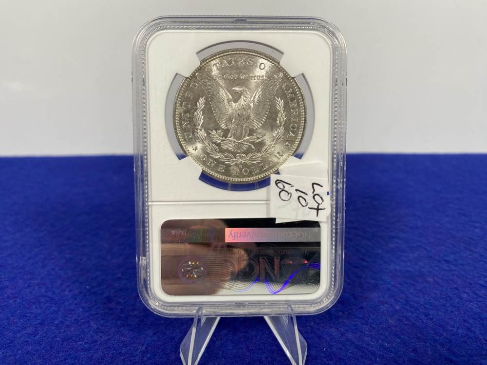 1882-S Morgan SILVER Dollar -Graded MS63- *Extremely Collectable Silver*-img-4